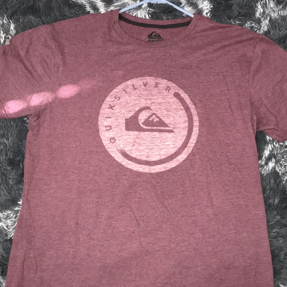 Maroon Quicksilver T-Shirt